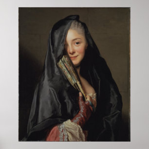 Poster Senhora de Roslin com véu CC0013
