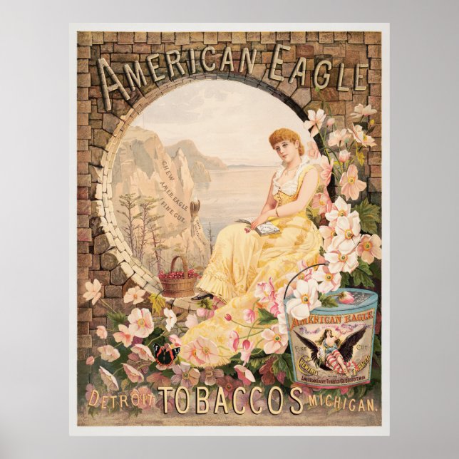 Poster Senhora do Cigarro (Frente)