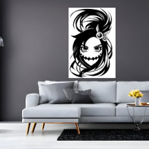 Senhora do monstro Spooky | Arte AI