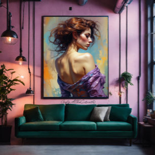 Pôster Senhora Elegante