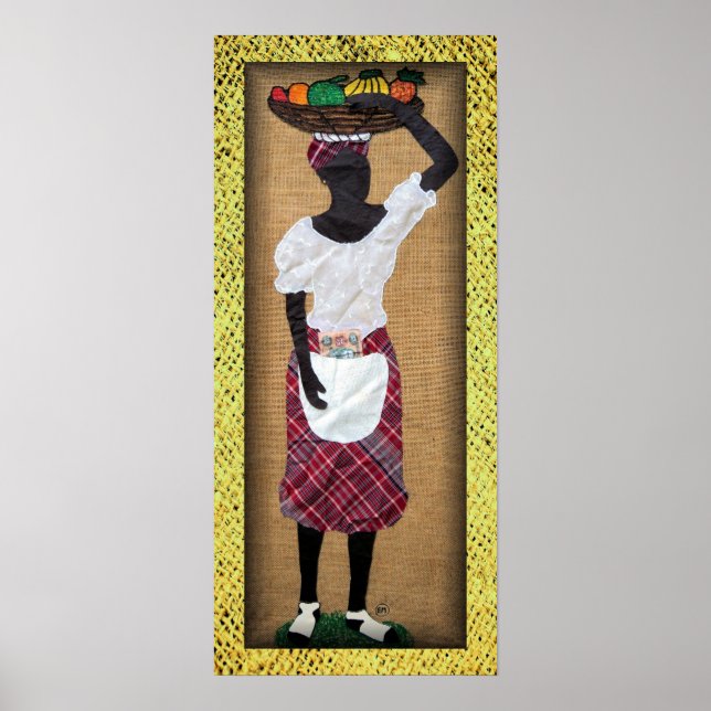 Poster 'Senhora Fruta' (Frente)