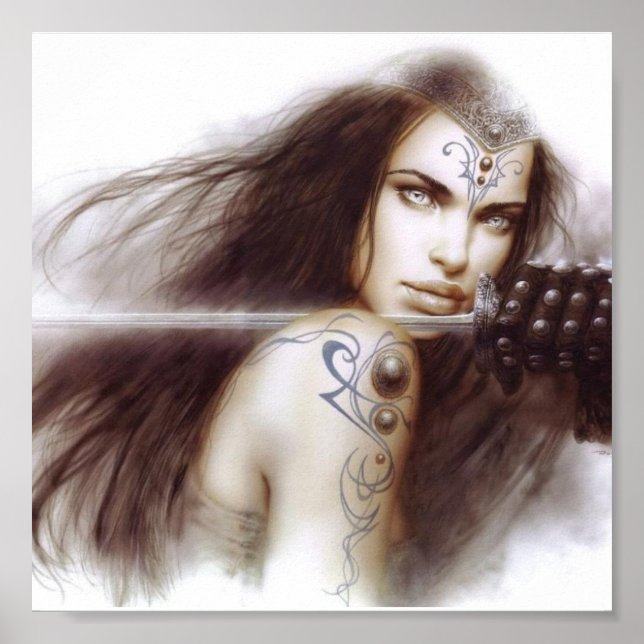 Poster Senhora Guerreira (Frente)