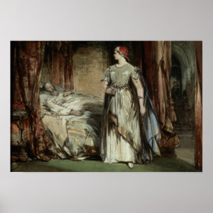 Pôster Senhora Macbeth, 1850