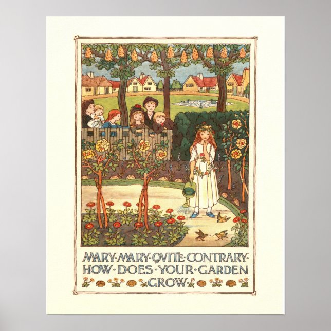 Pôster "Senhora Mary" (Frente)