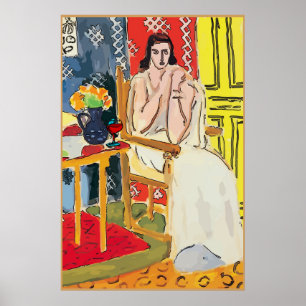 Poster Senhora Matisse com vidro de aguardente