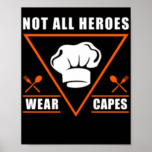 Poster Senhora Merendeira Nem Todos Heróis Vestem Almoço