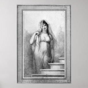 Pôster Senhora Recamier