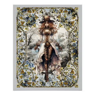 Pôster Senhora Steampunk 105