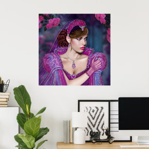 Poster Senhora Victoriana