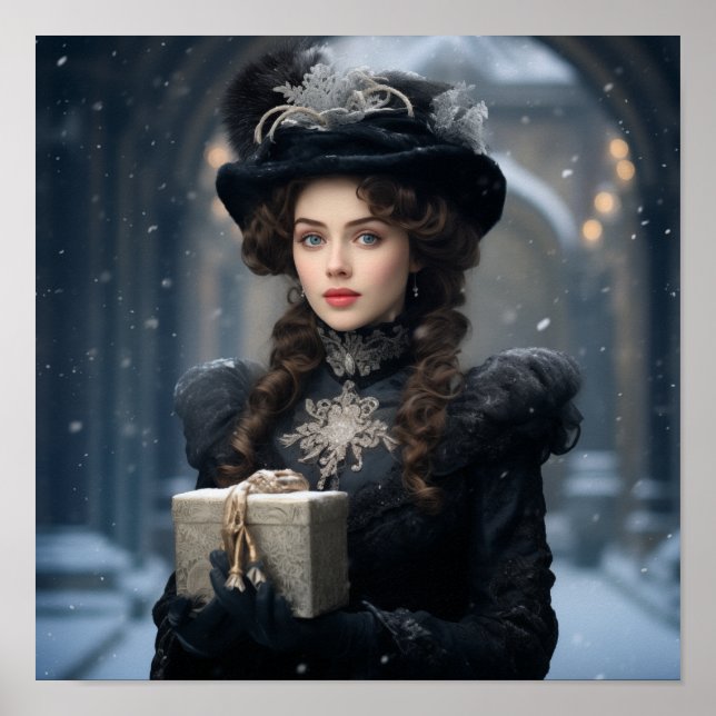 Poster Senhora Victoriana (Frente)