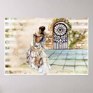 Poster Senhora Victoriana