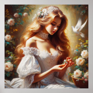 Poster Senhora Victoriana