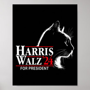 Poster Senhoras Cat Harris Wheimer 24 Para Presidente Ele