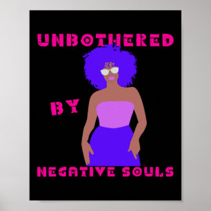 Poster Senhoras da História Negra Impassíveis com Almas N