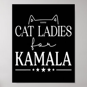Poster Senhoras Para Kamala Harris 2024