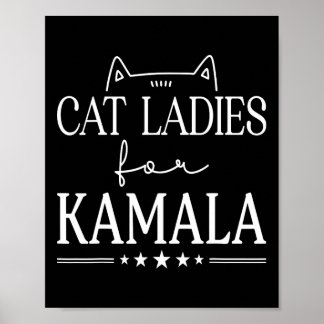 Poster Senhoras Para Kamala Harris 2024