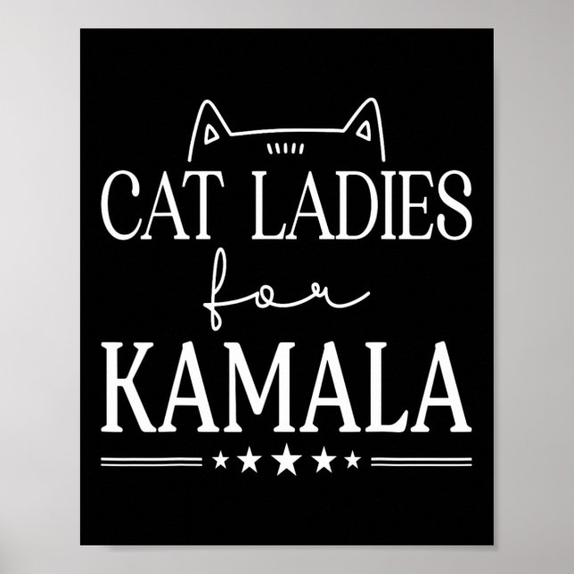 Poster Senhoras Para Kamala Harris 2024 (Frente)