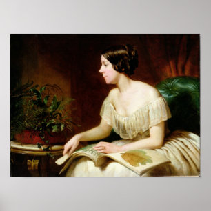 Pôster Senhorita Anne Pratt, botânico famoso