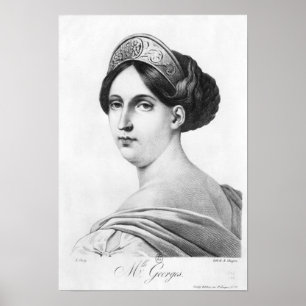 Pôster Senhorita George, 1825