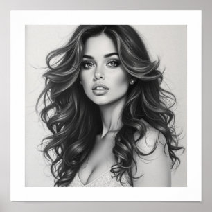 Poster Senhorita mulher