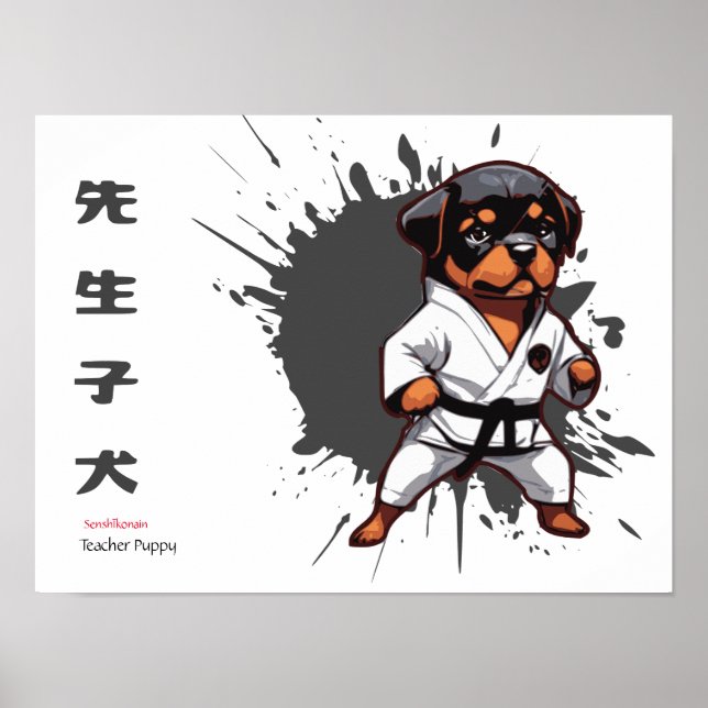 Poster Sensei Pup (Frente)