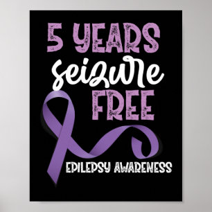 Poster Sensibilidade à epilepsia 5 anos Faixa de Opções L