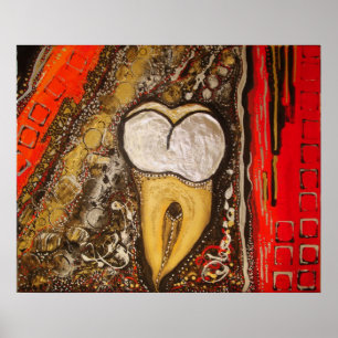 Pôster Sensibilidade de dente A014