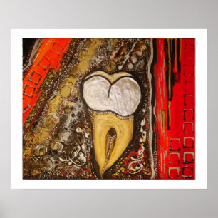 Pôster Sensibilidade de dente A014