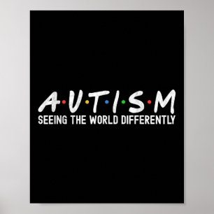 Poster Sensibilização Autismo Esquadrão Apoio a Mulheres 