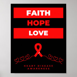 Poster Sensibilização Dar Fé Esperança Amor