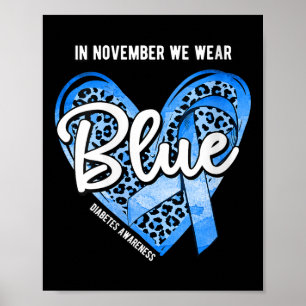 Poster Sensibilização das mulheres para a diabetes em nov