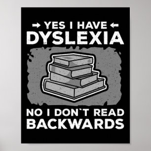 Poster Sensibilização Deficiência na Aprendizagem Leitura