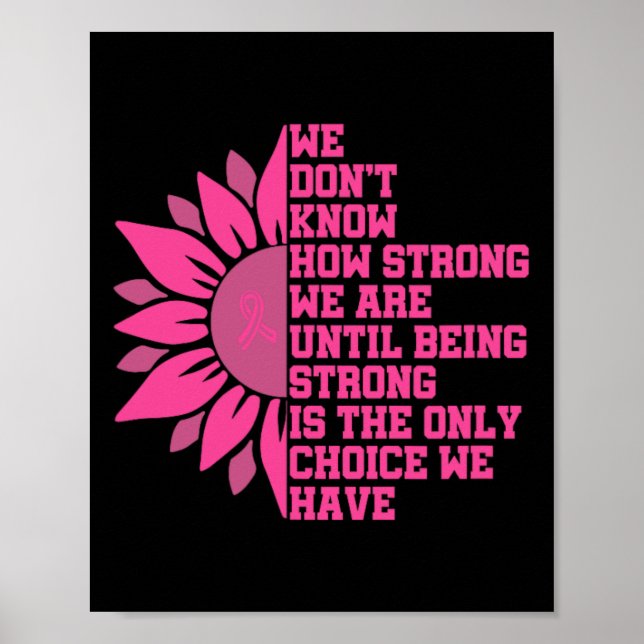 Poster Sensibilização do Cancer da Mama (Frente)