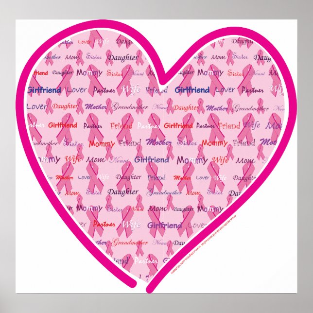 Poster Sensibilização do Cancer da Mama (Frente)