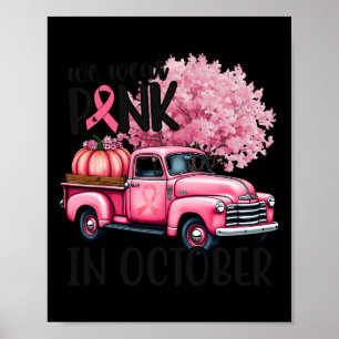 Poster Sensibilização Do Cancer Da Mama Em Outubro Vestim