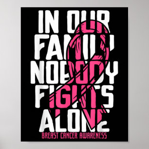 Poster Sensibilização do Cancer da Mama Rosa-apoio ao can