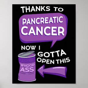Poster Sensibilização do câncer de pâncreas Adenocarcinom