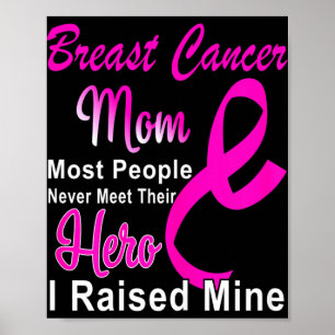 Poster Sensibilização do Cancer Mãe Guerreiro do Cancer d