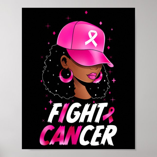 Poster Sensibilização do Cancer para as mulheres negras (Frente)
