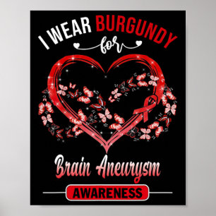 Poster Sensibilização do Cérebro Eu Visto Borboleta Borgo