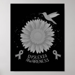Poster Sensibilização Dom do Hummingbird de Girassol