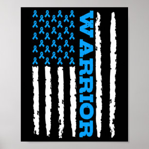 Poster Sensibilização dos EUA - Bandeira Americana