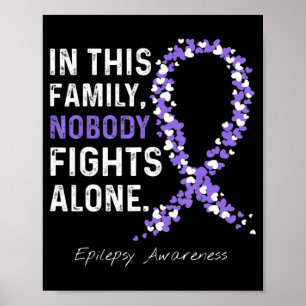 Poster Sensibilização Epilepsia Nesta Família Ninguém Lut
