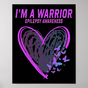 Poster Sensibilização Epilepsia Sou uma Borboleta Cardíac