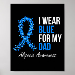 Poster Sensibilização Eu Visto Azul Para Minha Costela Az