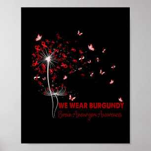 Poster Sensibilização Fé Esperança Ama Dandelion