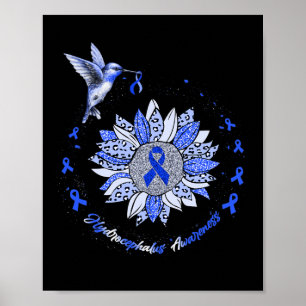 Poster Sensibilização Girassol Ribbon