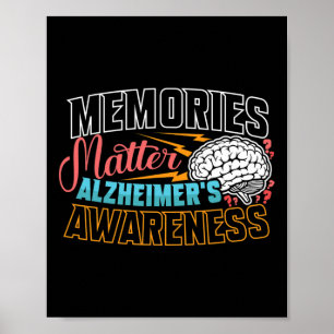 Poster Sensibilização Mais velho de demência de Heimer