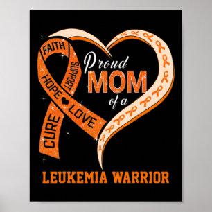 Poster Sensibilização Orgulha Mãe De Um Guerreiro De Leuc