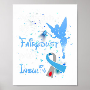 Poster Sensibilização Para A Diabetes Acionada Por Poeira